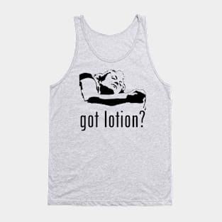 Got Lotion? Buffalo Bill (Black) Tank Top